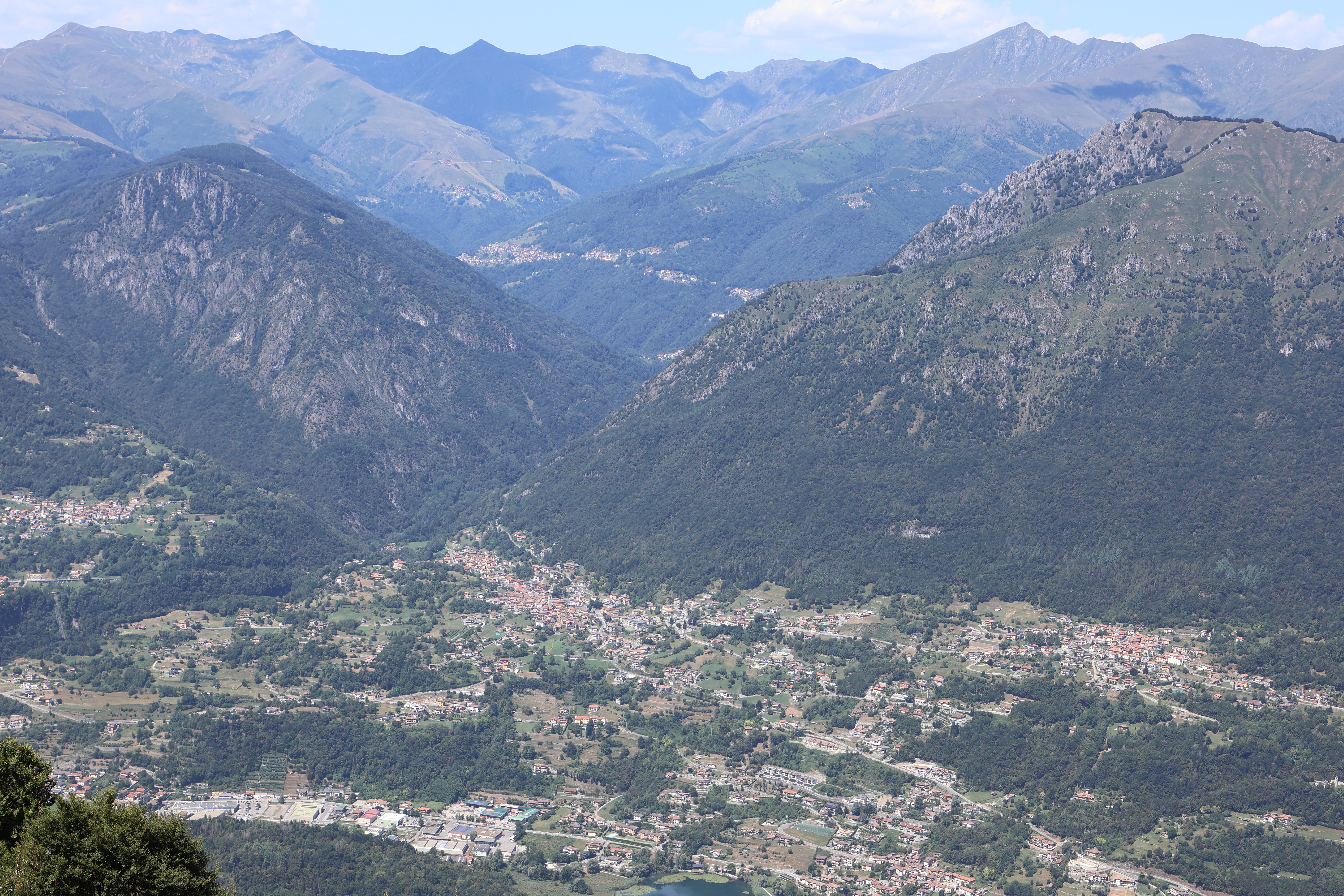 Alpine valley near Lago Maggiore
