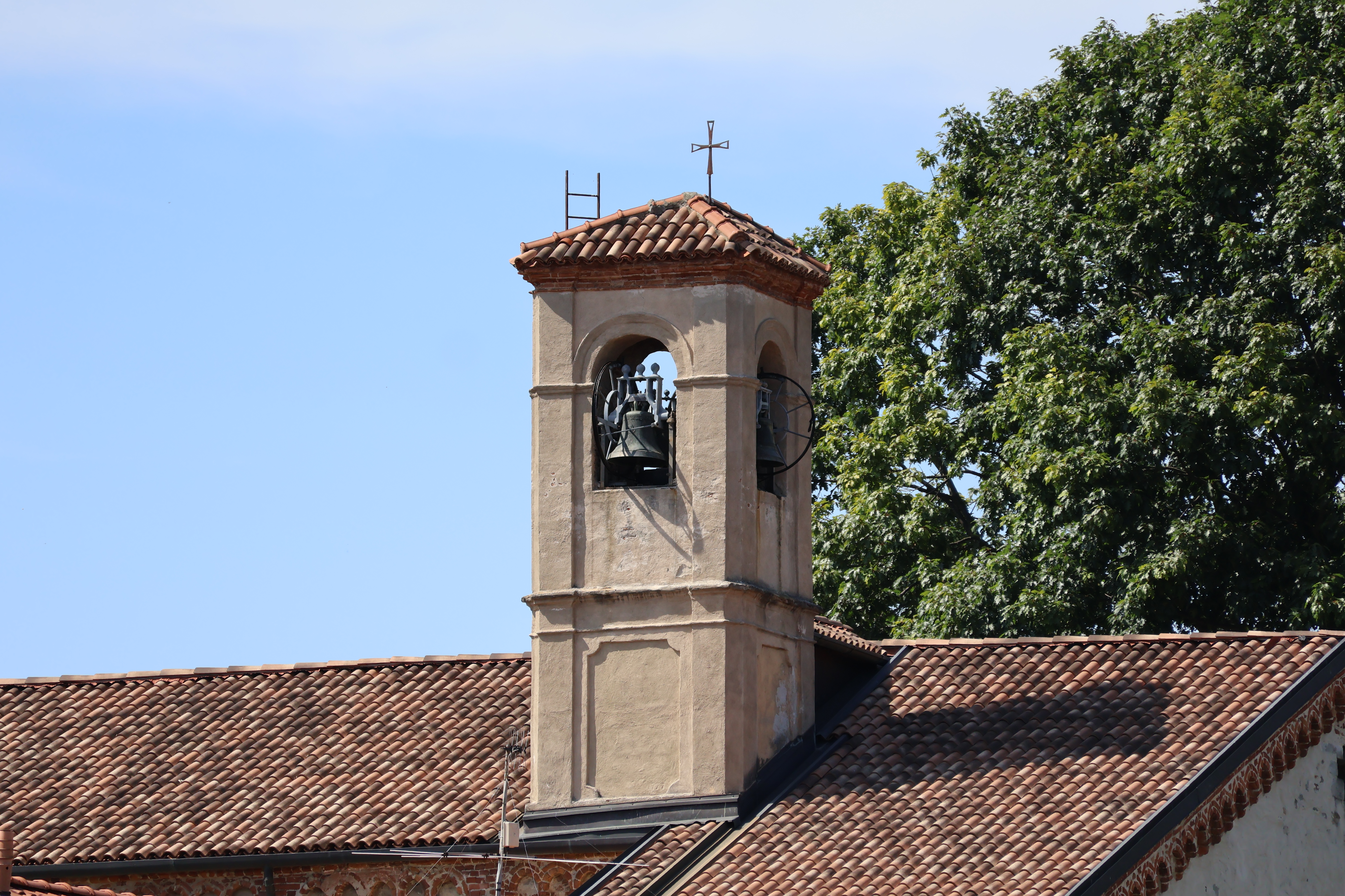 Church bell tower
