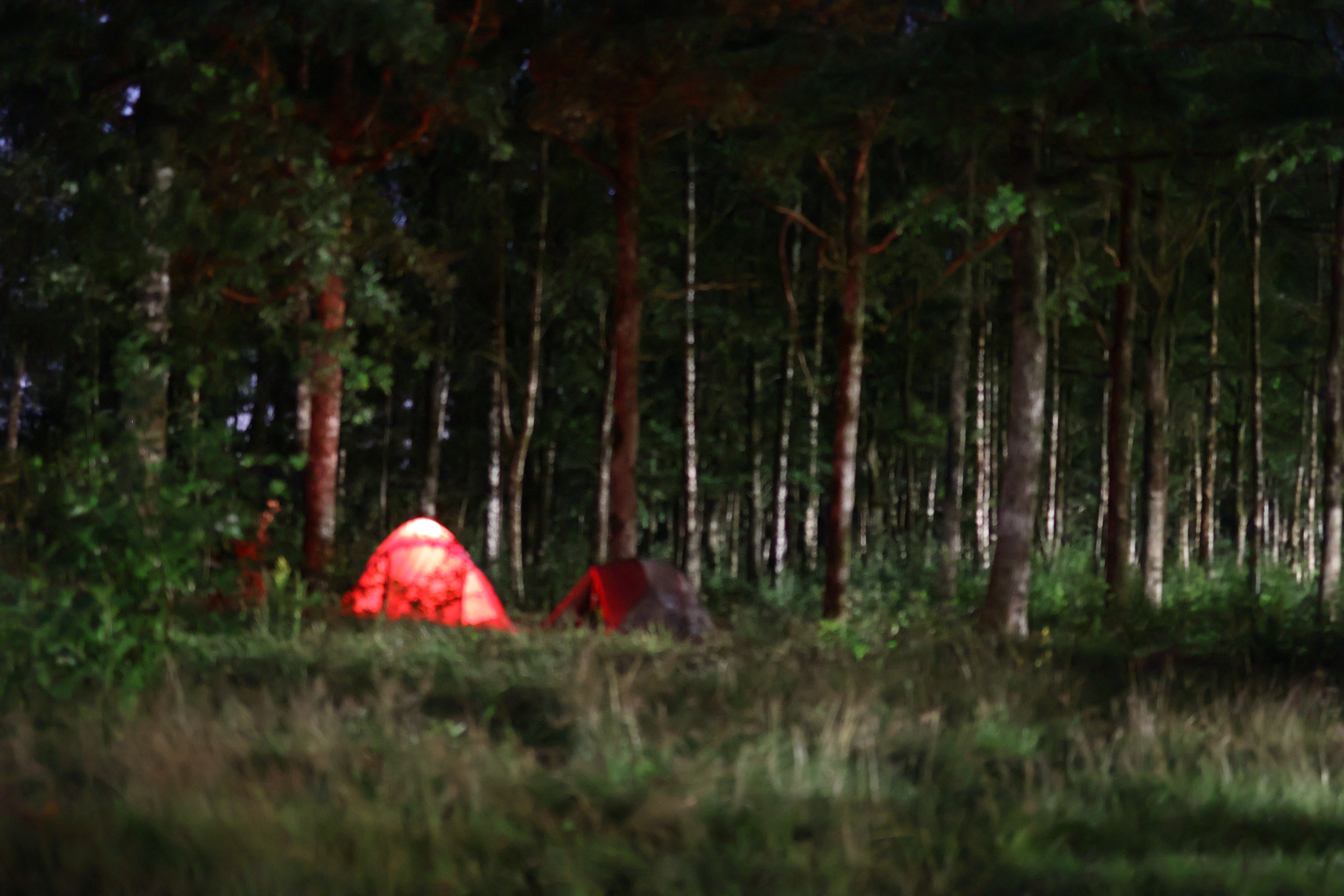 Wild camping in Norway