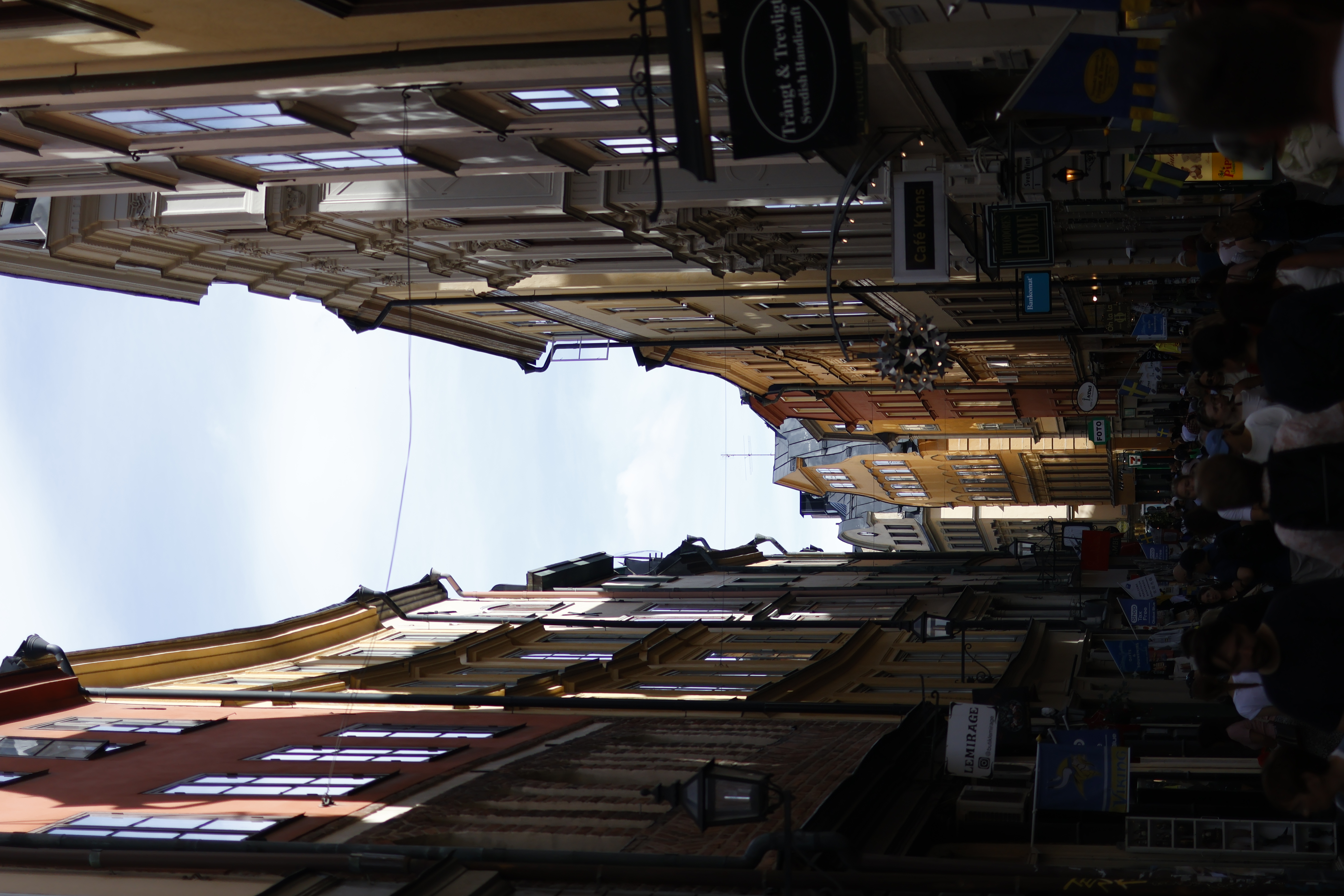 Narrow street in Gamla Stan