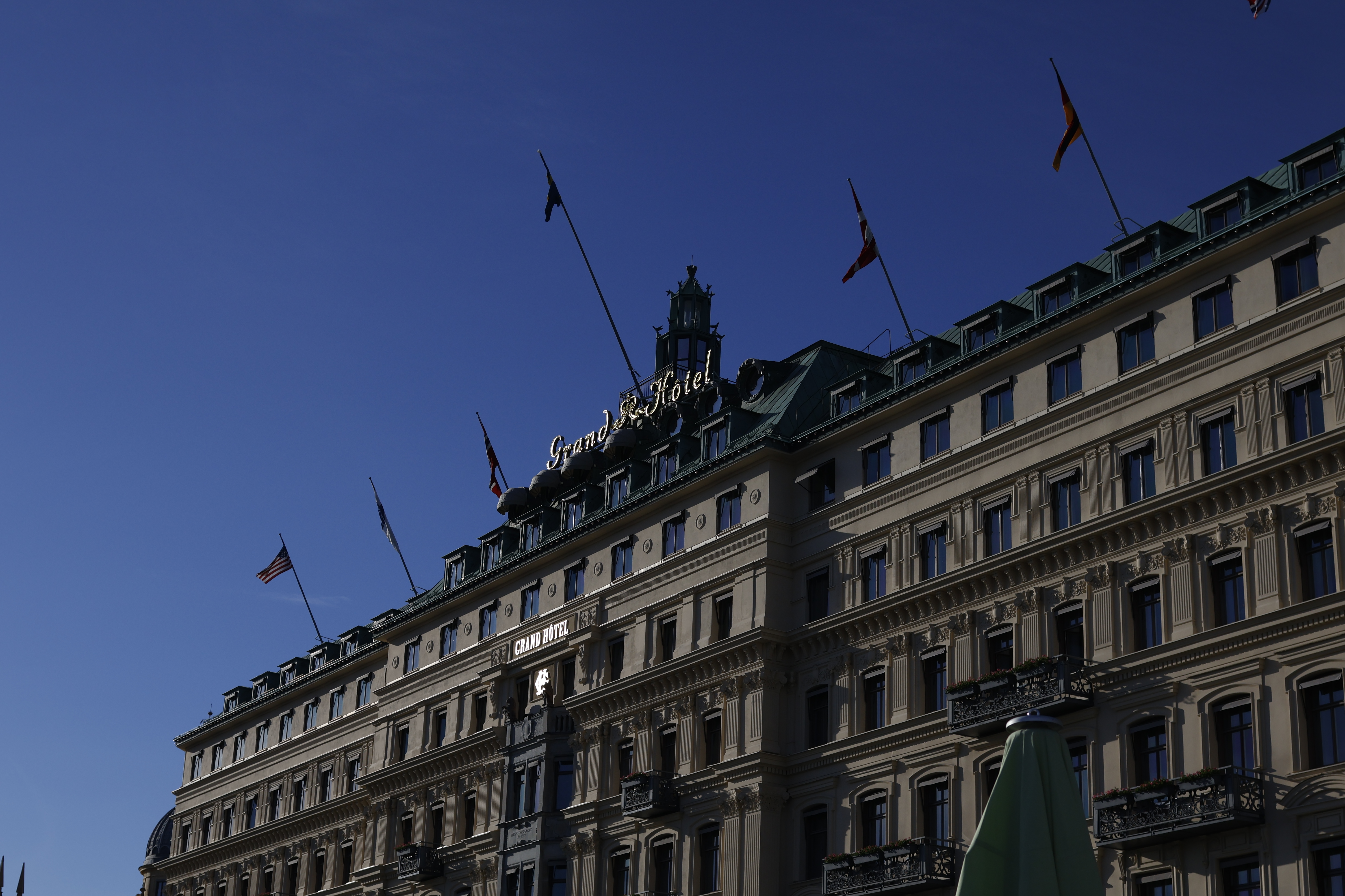 Grand Hotel Stockholm facade