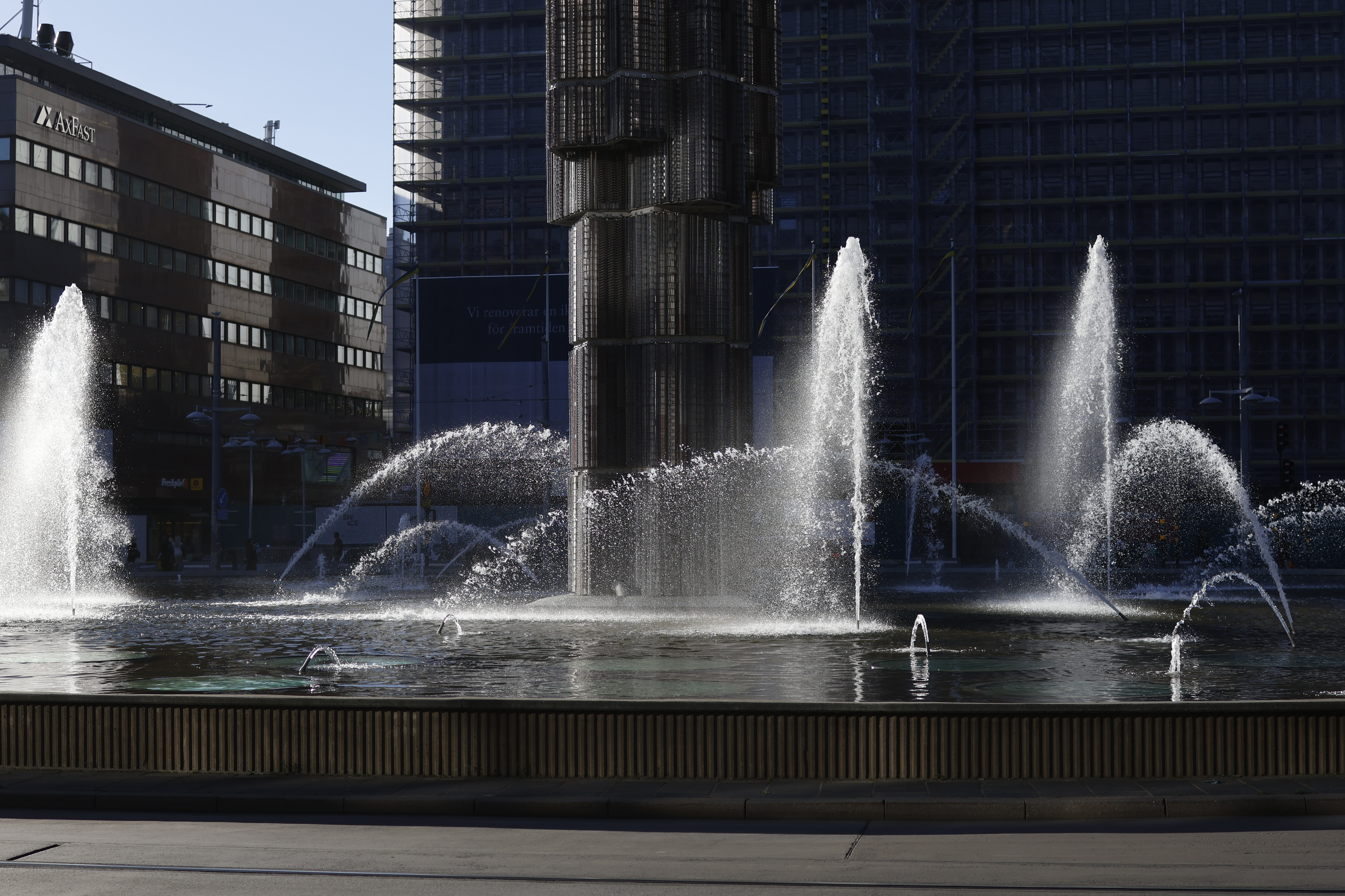 Sergels Torg fountain