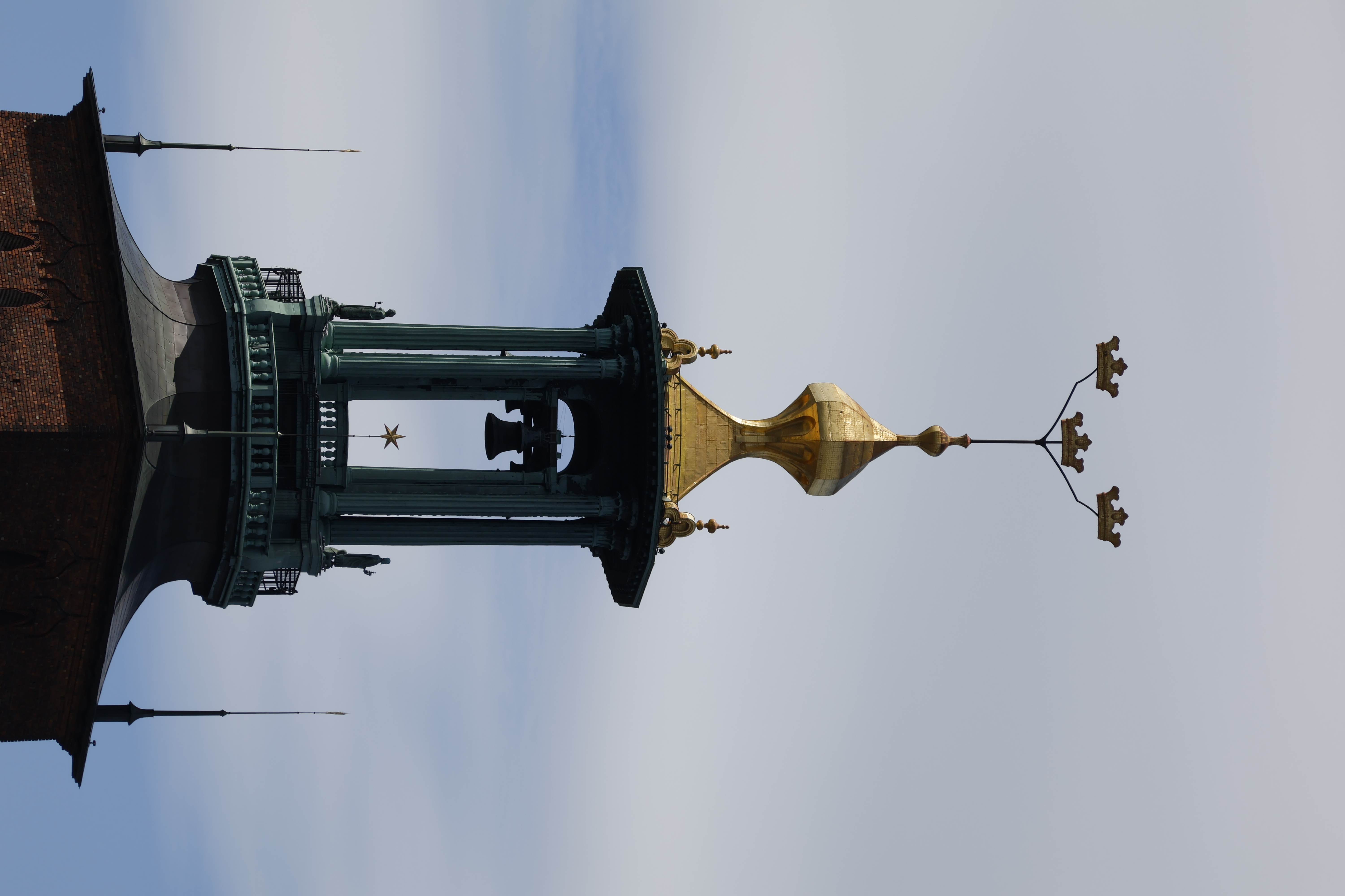 Stadshuset tower with Three Crowns